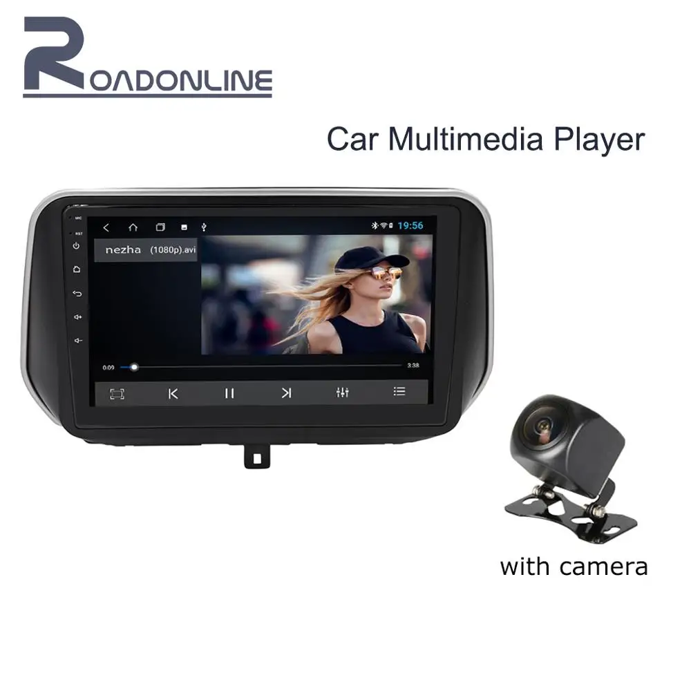 Best Car Multimedia Player 10.1’’ HD 1din Touch-screen Radio Stereo Support In-Car Bluetooth/WIFI/FM/AM/USB/AUX/MAP for 2019 Santa Fe 1