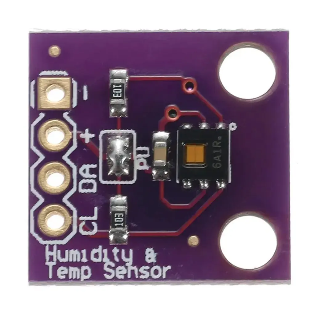 1 шт. GY 213V HDC1080 высокоточный датчик температуры и влажности Модуль датчика|Детали