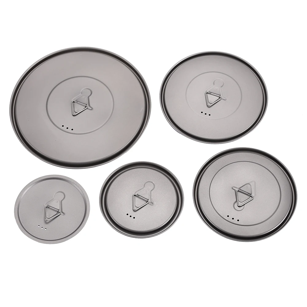 TOAKS Titanium Lid 80mm 95mm 115mm 130mm 145mm 170mm for TOAKS Cup and Pot 6