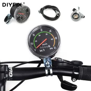 

DIYFIX Round Mechanical Stopwatch Universal Waterproof Mltifunction Mechanical Odometer For Bicycle Bike Cycling Equipment
