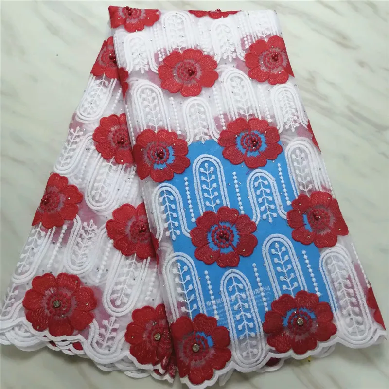 Красивые кружевные цветы Новинка нигерийское кружево стили французский вечерние кружева ткани 5 ярдов нигерийские кружева сеточка для свадебного платья