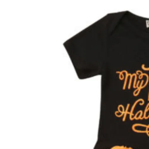 Girls Clothing Set Halloween Toddler Kids Baby Girls Outfits Clothes T-shirt Tops+ Tutu Dress Skirt 2Pcs Set