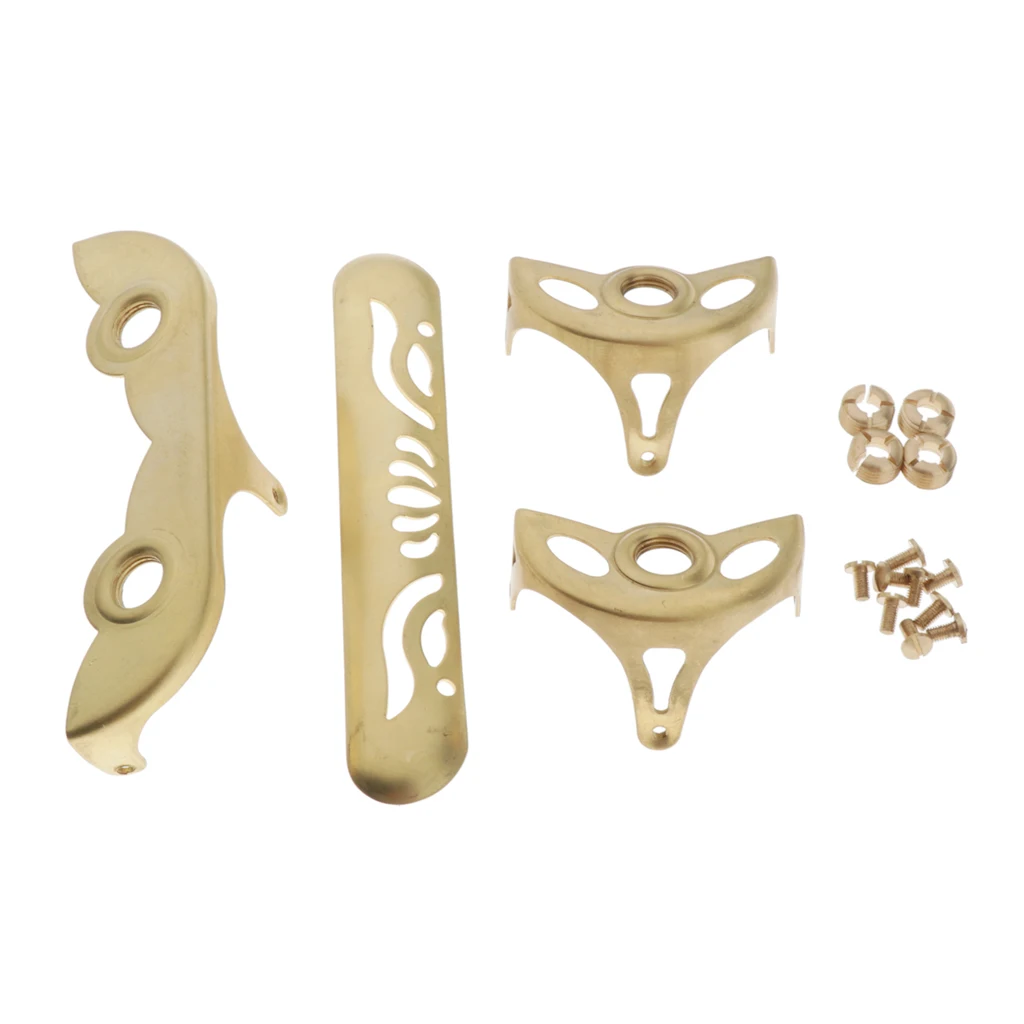 Alto Saxphone Key Guard Kit W/Винты медные инструменты Saxphone Accs