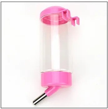 

400 ML Rabbit Drinker Bottle Automatic Pet Waterer Nipple Bottle For Dogs Rabbit Pet Water Dispenser Hang Bottle Drinker