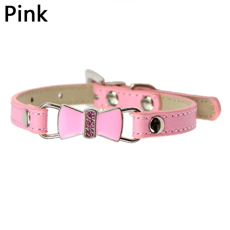 Dog Collar Leather Pet Dog Collar Leash Used for Small Medium Large Dogs Cats Outdoor Walking Pet Supplies Necklace Accessory