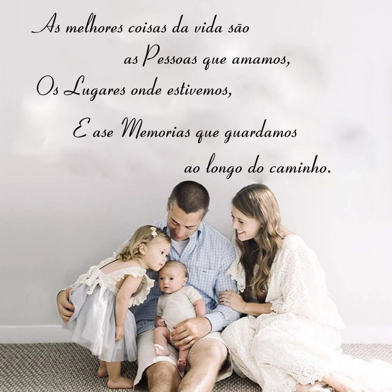 Autocollant Mural Portugais La Meilleure Chose Des Souvenirs Citation D Amour De La Famille Decor De Chambre A Coucher En Vinyle Aliexpress