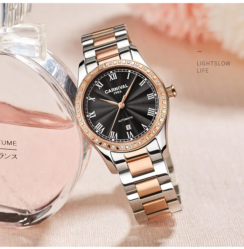 Watch Women Watches Ladies Creative Steel Bracelet Watches Female Automatic Mechanical Clock Relogio Feminino Montre Femme