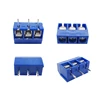 ABS KF301-3P 5.0mm 3 Pin Connect Terminal Screw Terminal Connector KF301-5.0-3P PCB Mount Terminal Block Connector Blue ► Photo 3/3