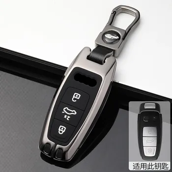 Cover chiate/telecomando per Audi a1 a3 8v a4 b9 a5 a6 c8 q3 q5 q7 tt accessori Auto Car-Styling Holder Shell portachiavi - Car Key Case Cover portachiavi per Audi a1 a3 8v a4 b9 a5 a6 c8
