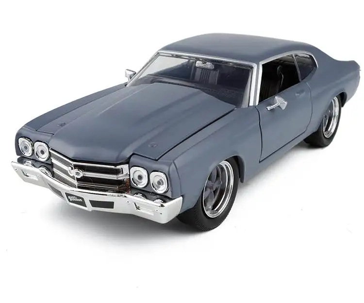 Эксклюзивная коллекция 1:24 Chevrolet Dodge спортивный автомобиль сплав модель, моделирование литья под давлением Американский мускул автомобиль подарок - Цвет: Black