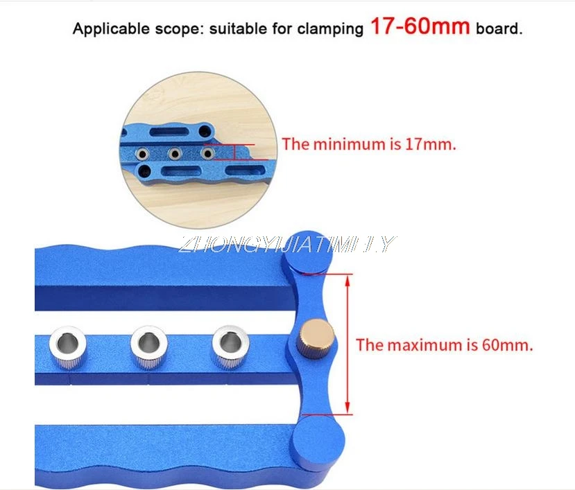 Woodworking Punch Locator,Dowel Puncher, Hole Opener Tool, Woodworking Tools