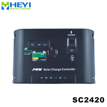 

Universal solar charge and discharge controller 15A SC2420 12V / 24V solar controller pwm for Solar street light