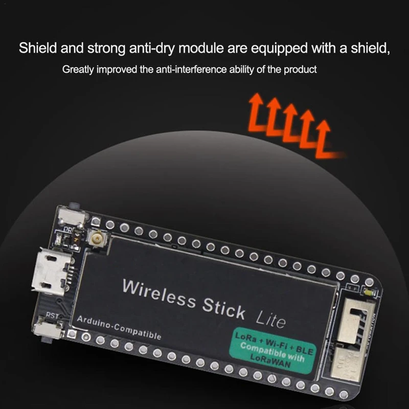 Верхняя антенна для Arduino, беспроводная палка Lite 2,4G, антенна ESP32, макетная плата SX1276, протокол LoRaWAN, wifi BLE Development Bo