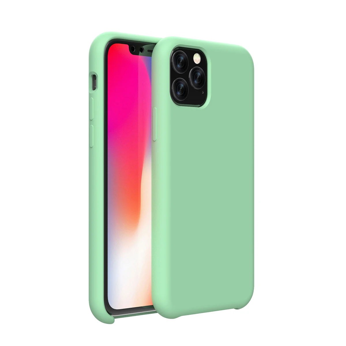 Роскошный официальный силиконовый чехол для iPhone 11 Por Max чехол для Apple для iPhone 11 Por защитный чехол
