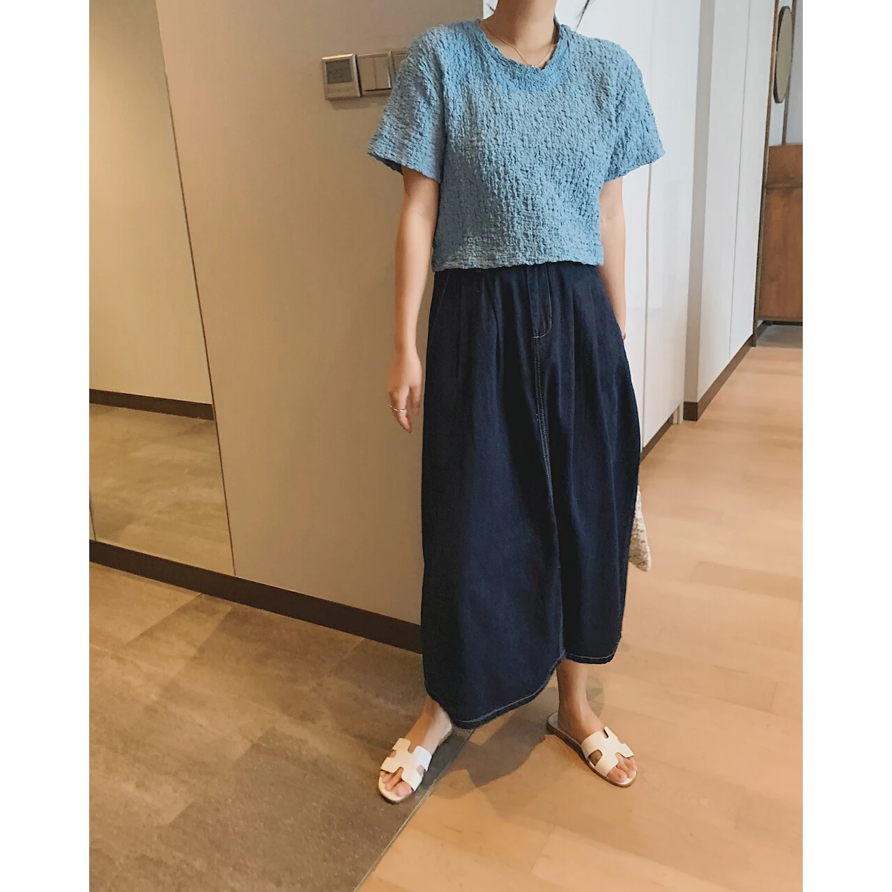 2023 High-Waisted Denim Belted Midi Long Maxi Skirt Y2k New Woman Kawaii Harajuku Goth Summer Clothes Boho Suits Indie Aesthetic