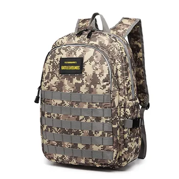 

High Quality Casual Teenager School Bag PUBG Backpack Computer Student Schoolbag Men/ Women Camouflage Sports Outdoor Backpack