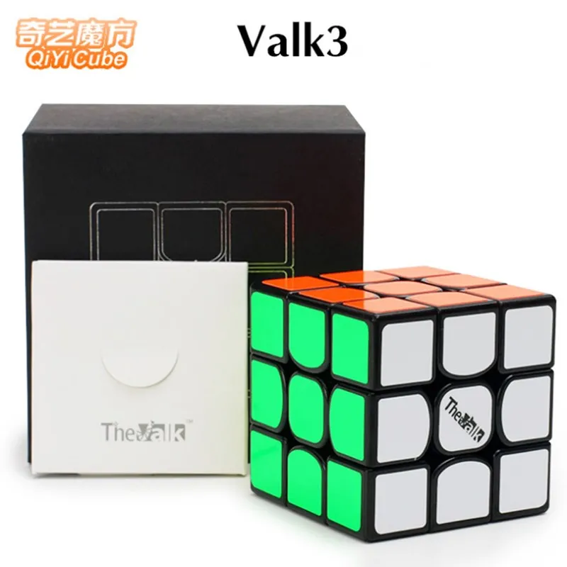 Valk3 55,5 мм Размеры куб 3x3 скоростной куб qiyi конкуренции кубики игрушка головоломка магический куб