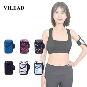 

Vilead Waterproof Neoprene Soft Running Bag Durable Outdoor Fashion Men Women Fitness Arm Bag Sports Cellphone Cards Holder Bag