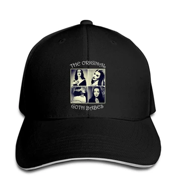 

Vampira Morticia Adams Lily Munster Bride of Frankenstein Gothic Men Baseball Cap Funny Men Baseball Cap Men Snapback Cap