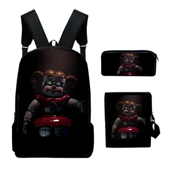 

Five Nights At Freddy`s Backpack For Teenagers Girls Boys Children School Bags Five Nights At Freddys School Backpacks Chica Bag