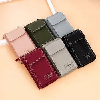 

Women Multi-function Wallet Purse Coin Cell Phone Pouch Mini Crossbody Shoulder Bag