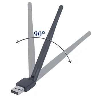 

150Mbps RT5370 Wireless Network Card Mini USB 2.0 WiFi Adapter Antenna PC LAN Wi-Fi Receiver Dongle 802.11 b/g/n