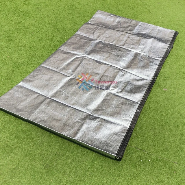 Tewango 99% Fényvisszaverő Alumínium Fólia Árnyékolás Háló Ezüst Árnyék Lap Tető Sátor Növények Menedék Képernyő Az Üvegházhoz - Image 6