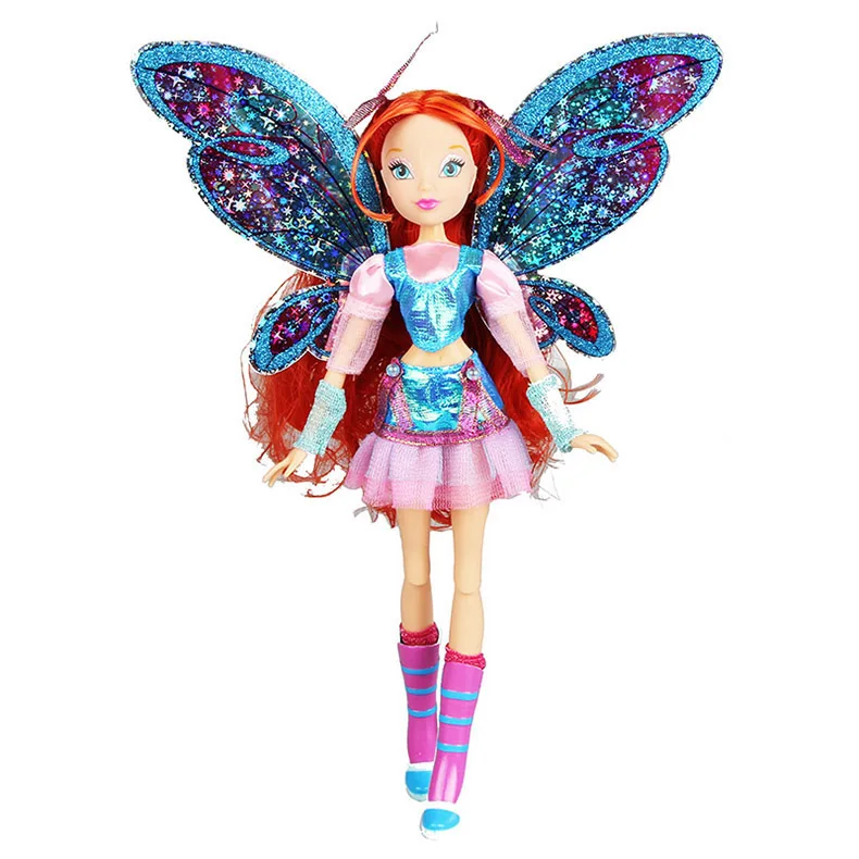Believix Fairy&Lovix Fairy Rainbow Colorful Girl Doll Action Figures Fairy Bloom Dolls with Classic Toys for Girl Gift 23