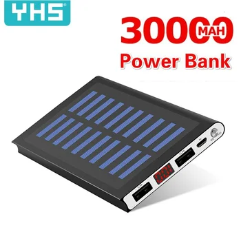 30000mahのパワーバンクxiaomimi 2 usb powerbankポータブル充電器外部バッテリーpoverbank iPhone7のため8 x xs SamsungN9 n8