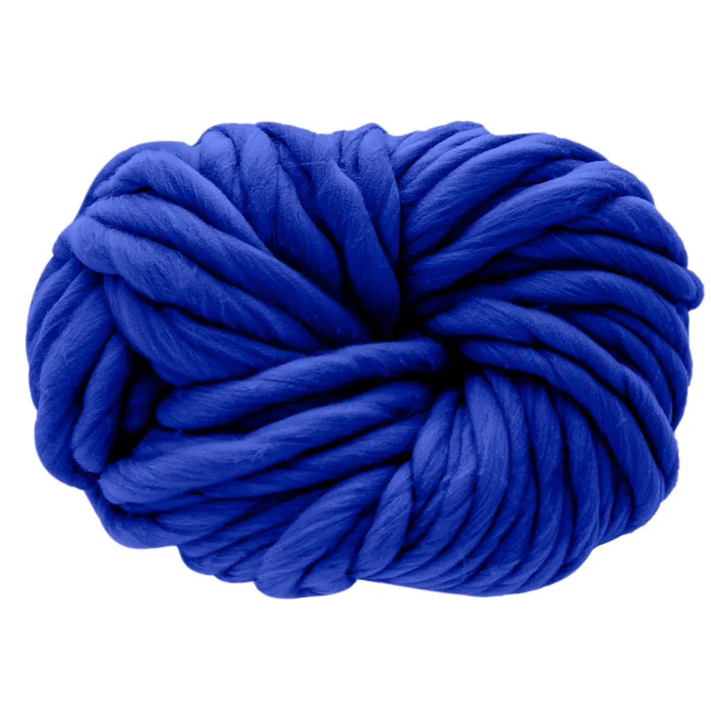 Толстый шарф из мягкой шерстяной пряжи, вязаная теплая шапка, товары для дома, ручной вязаный тканый шарф, толстая вытканная корзинка, одеяло, ковры