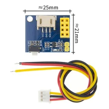10 шт. ESP8266 ESP-01 ESP-01S WS2812 RGB светодиодный модуль контроллера для IDE WS2812 светильник-кольцо умный электронный DIY