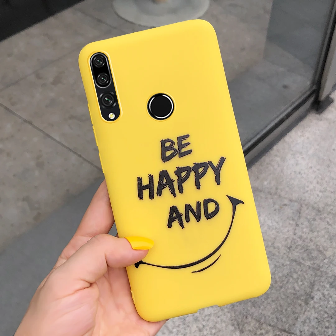 Серебристый Honor 9X чехол 6,5" с отпечатком пальца ТПУ, конфетный силиконовый чехол для телефона для huawei Honor 9X9 X Премиум чехол Honor 9X STK-LX1 6,59' - Цвет: Серебристый