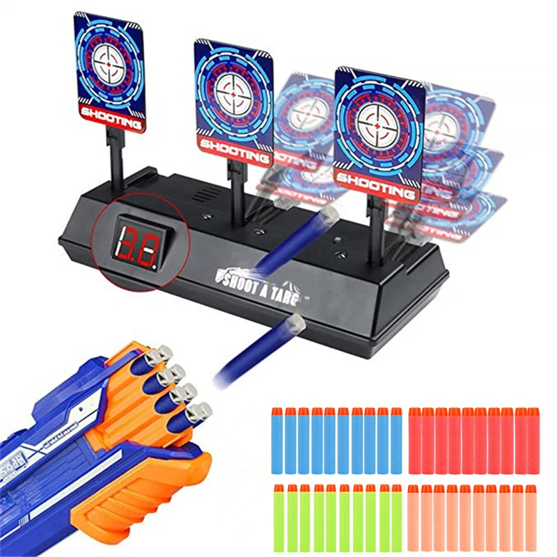 400PCS For Nerf Gun Bullets Soft Hollow Hole Head 7.2cm EVA Darts Toy for Series Toys gun Model Kids Gift|Игрушечное оружие| |