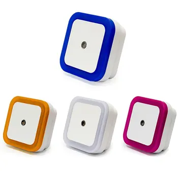 

LED Night Light Automatic Sensor Lamp Wall Mounted Night Light Creative Square Light Control Walkway Light