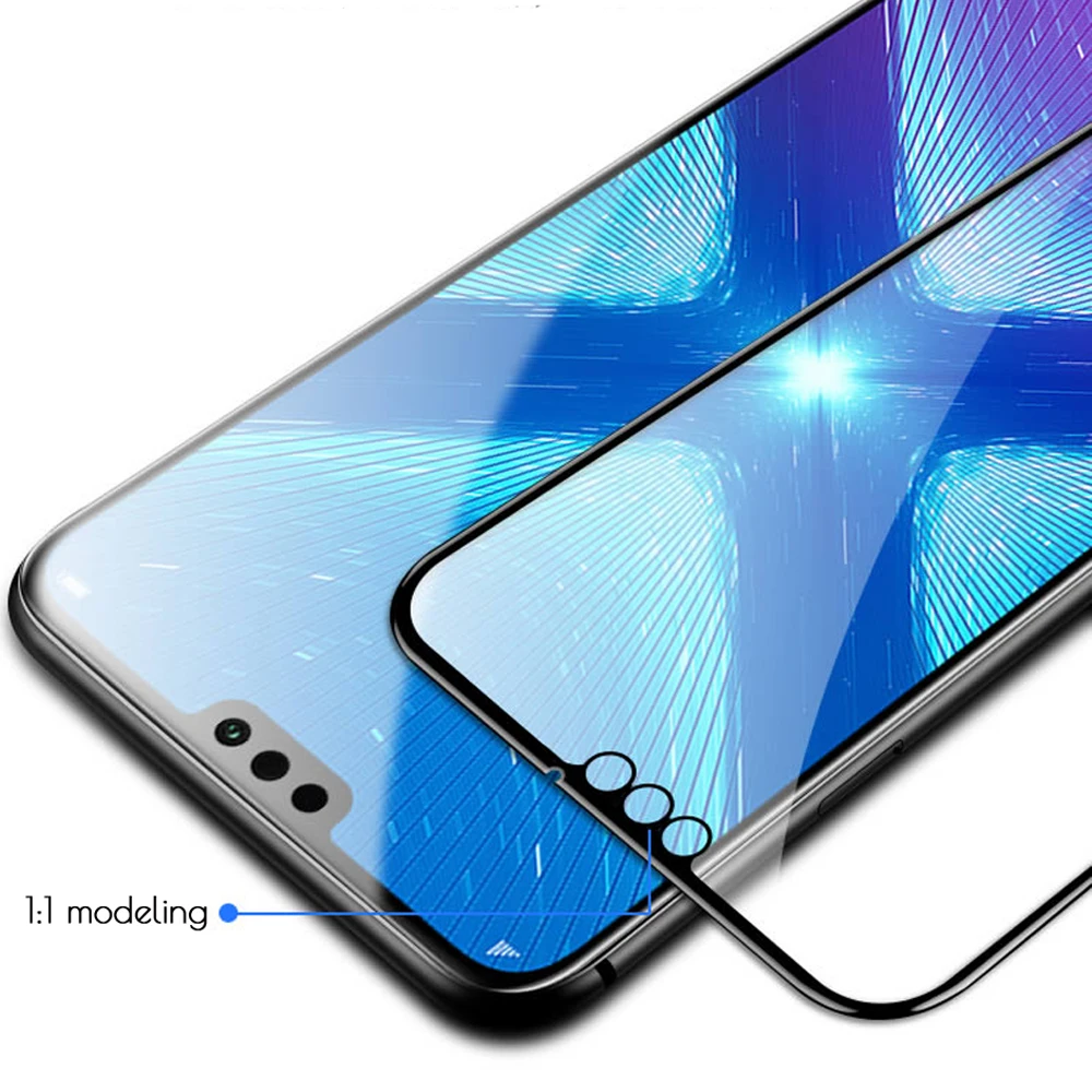 Для Honor 8X8 X Max, закаленное стекло на весь экран, Защитное стекло для huawei Honor 8C 8 C, Защитное стекло для экрана