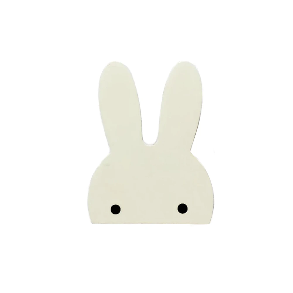 

Children Room Clothes Home Hanger Multifunctional Nordic Style Wooden Hook Hat Wall Mounted Cute Rabbit Decor Stickers DIY