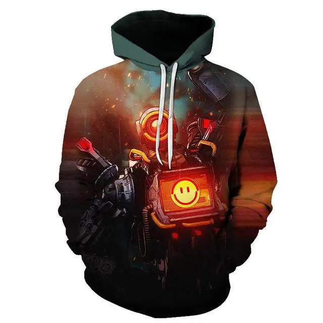 Apex legend Мужская/Женская толстовка с 3D пуловером Мужская и Женская Повседневная Толстовка с капюшоном осенняя и зимняя модная повседневная куртка - Цвет: WNT-273