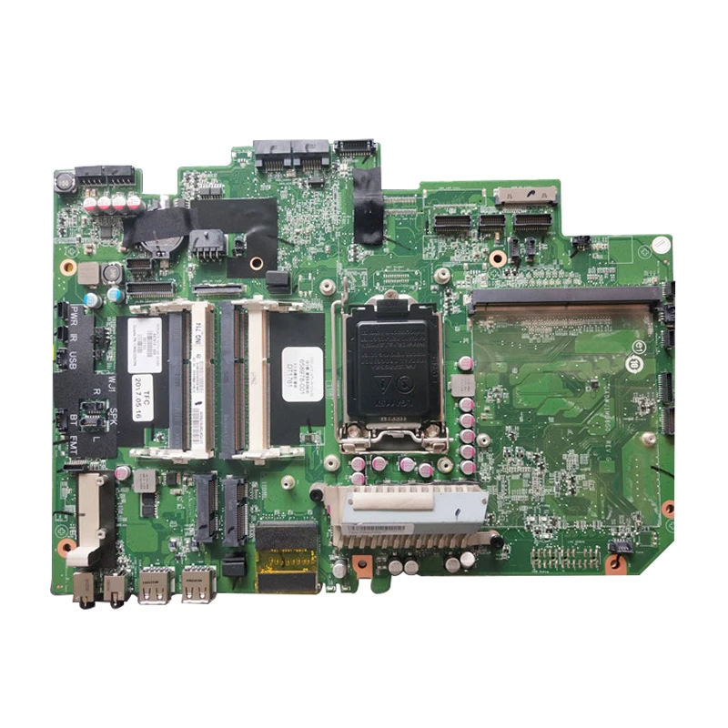 DA0WJ1MB6F0 для hp Touchsmart 610 материнская плата AIO 647610-002 647610-001 аккумулятор большой емкости LGA1155 тестирование в целости для рабочего стола материнской платы