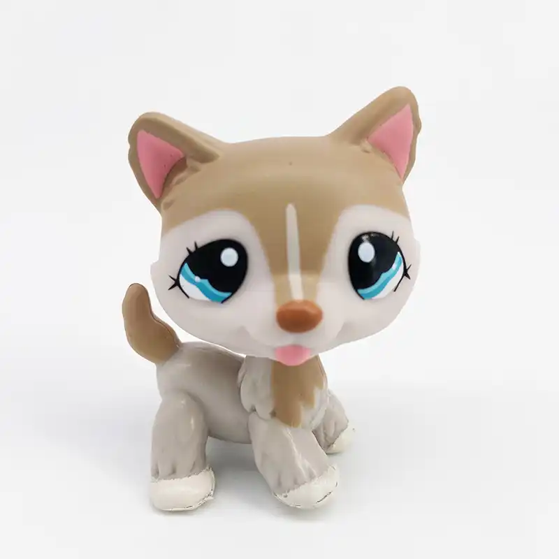 Lps Pet Shop Toys Original Animal Persian Yellow Cat Cute Kitty With Green Eyes Lovely Anime Toys For Kids Aliexpress