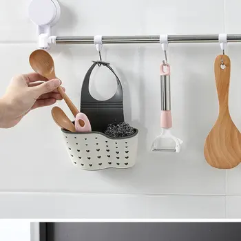 

Sink Hanging Basket Kitchen Storage Tool Organizer Water Drainer