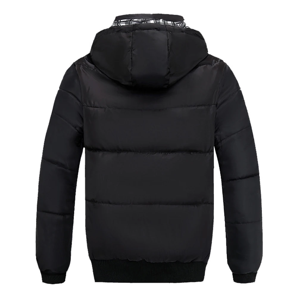 New Winter Jacket Men Casual Outwear Windbreaker Ski Mountaineering Hooded Fashion Jacket trendy Soft Warm Top Streetwear