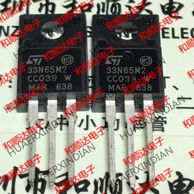 10 шт./лот и STF33N65M2 33N65M2 TO-220F 650V 24A