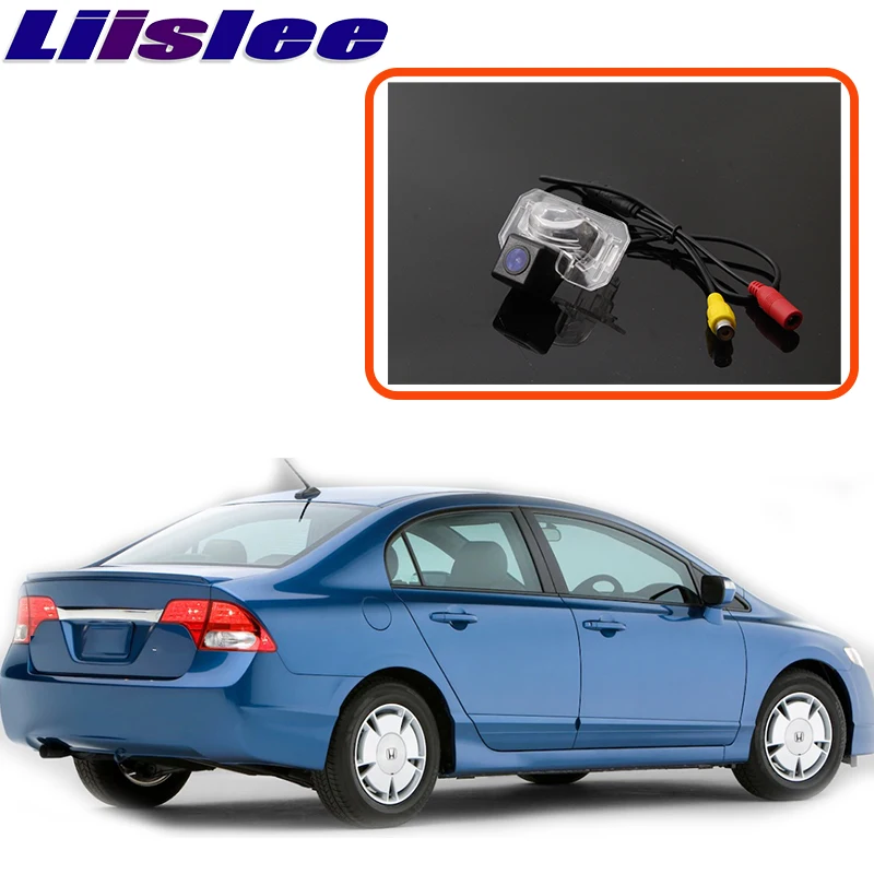 High Quality Rear View Back Up Waterproof Camera For HONDA Civic 8 MK8 2006~2011 Car Camera For PAL : NTSC : CCD + RCA Connector1