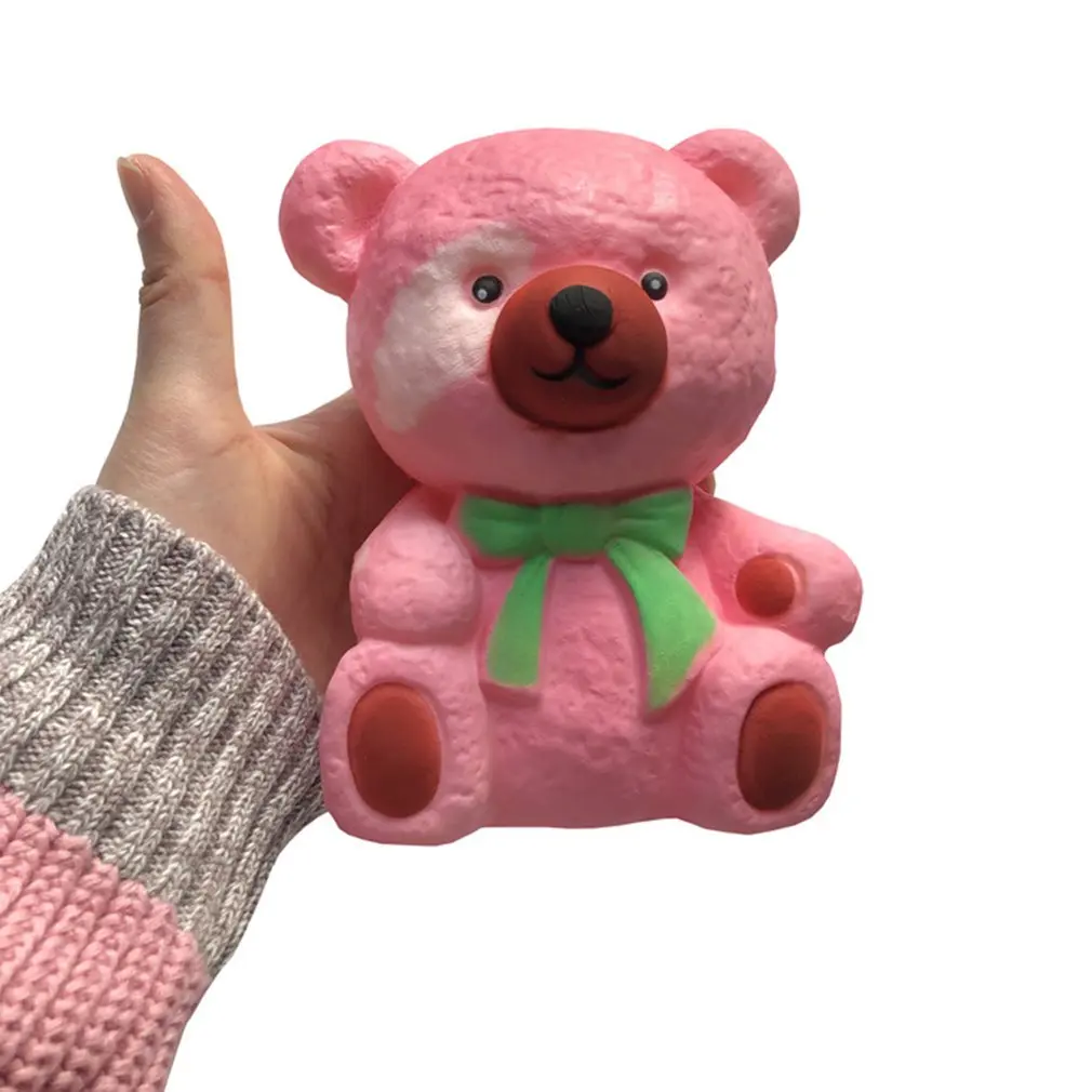 Мягкий медленный отскок сидящий медведь милый медведь игрушка медленный отскок сидящий медведь милый медведь моделирующая модель игрушки для сброса давления