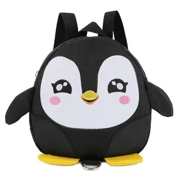 

Toddle Kid Children Adjustable Strap Gift Backpack Cartoon Cute Removable Tether Rucksack With Reins Penguin With Harness Safety