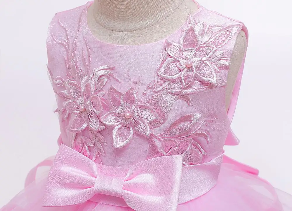 Vestidos/Детское платье с цветочным узором для девочек торжественные Платья