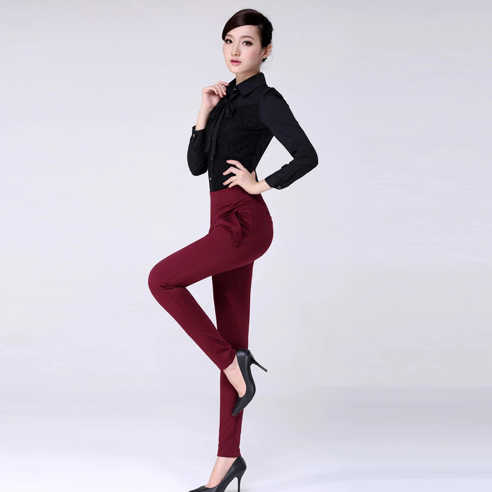 Pantalones mujer женские штаны-шаровары с высокой талией дамские офисные OL размера плюс брюки палаццо брюки Pantalon Femme ete спортивные штаны
