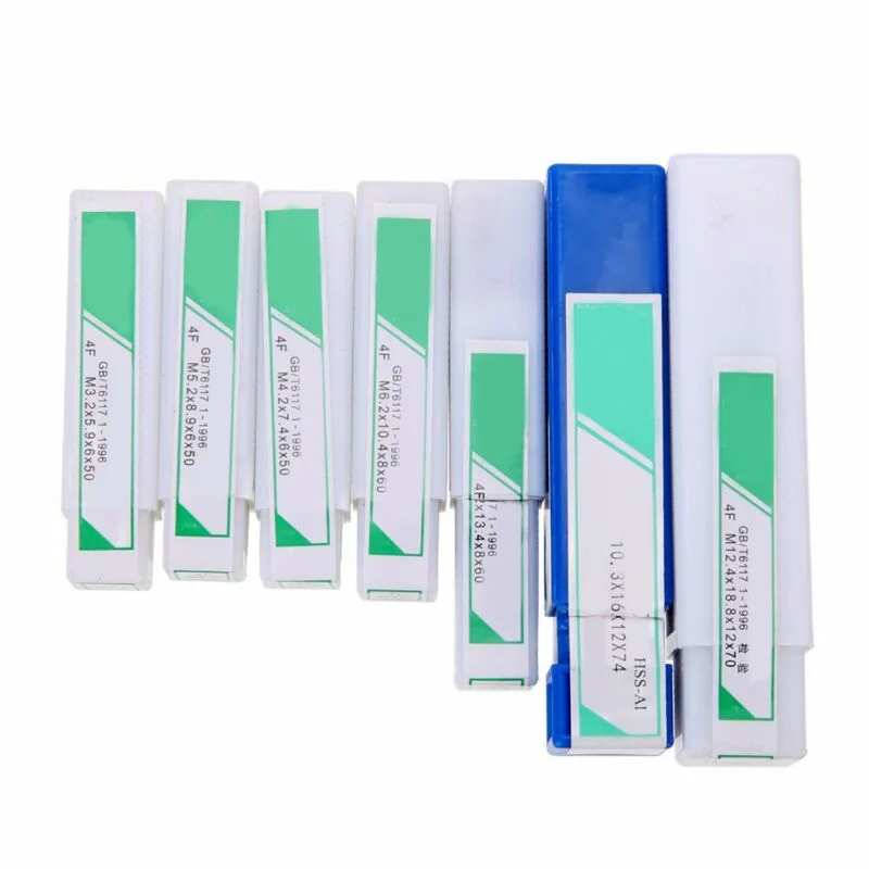 

7Pcs M3.2-M12.4 HSS Countersink 90 Degree Chamfering End Mill Cutter Drill Bit Chamfer Deburring Tool