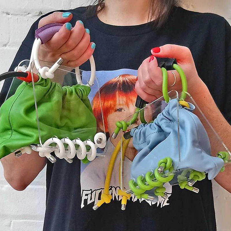 

Transparent Totes Crossbody Bag Clear Acrylic Pvc Plastic Box Bag Women Girl Vintage Retro Evening Party Handbag Bag Acrylic New