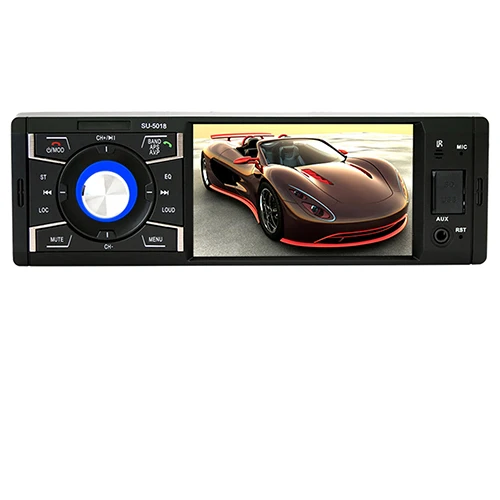 1 Din 4 Inch Car Radio MP5 Player Auto Stereo Quality Music Player Bluetooth USB TF Card AUX Spport Rear View Camera Autoradio - Цвет: no camera